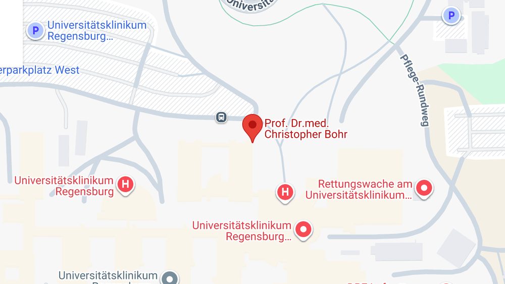 Karte: Prof. Dr.med. Christopher Bohr