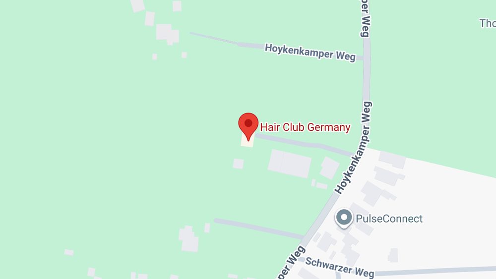 Karte: Hair Club Germany