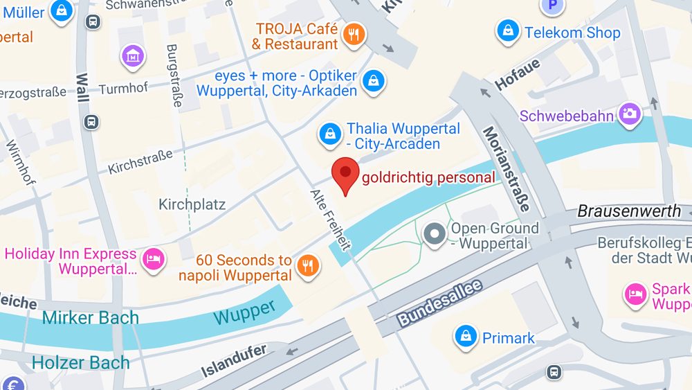 Karte: goldrichtig personal GmbH