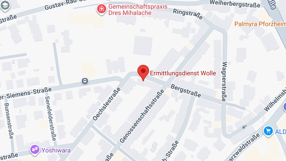 Karte: Ermittlungsdienst Wolle