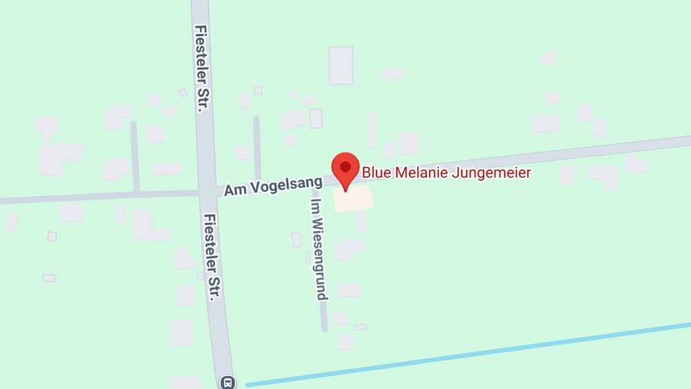 Karte: Blue Melanie Jungemeier