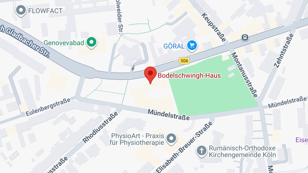 Karte: Bodelschwingh-Haus