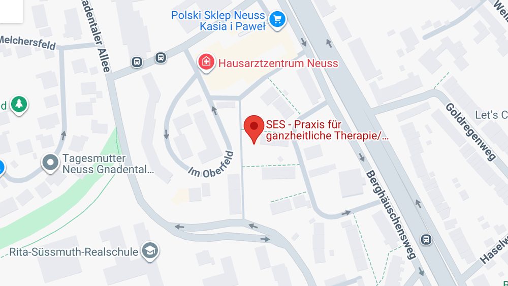 Karte: SES – Praxis für ganzheitliche Therapie/Coaching & Gesundheit