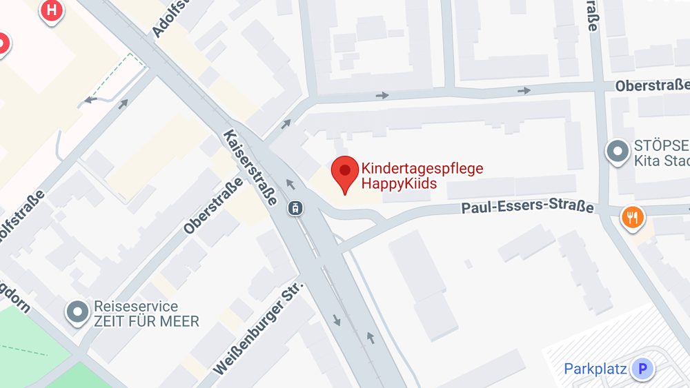 Karte: Kindertagespflege HappyKiids