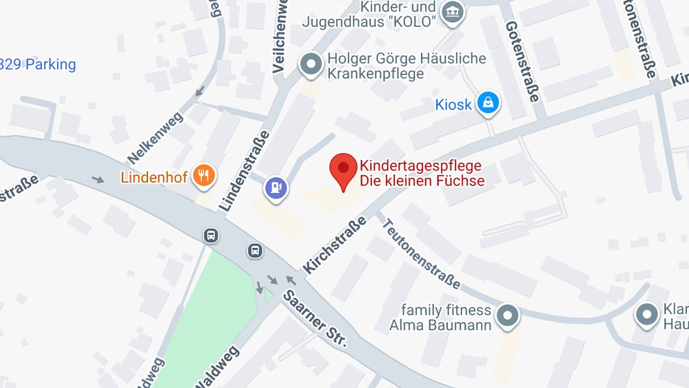 Karte: Kindertagespflege Die kleinen Füchse