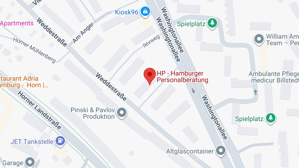 Karte: HP – Hamburger Personalberatung