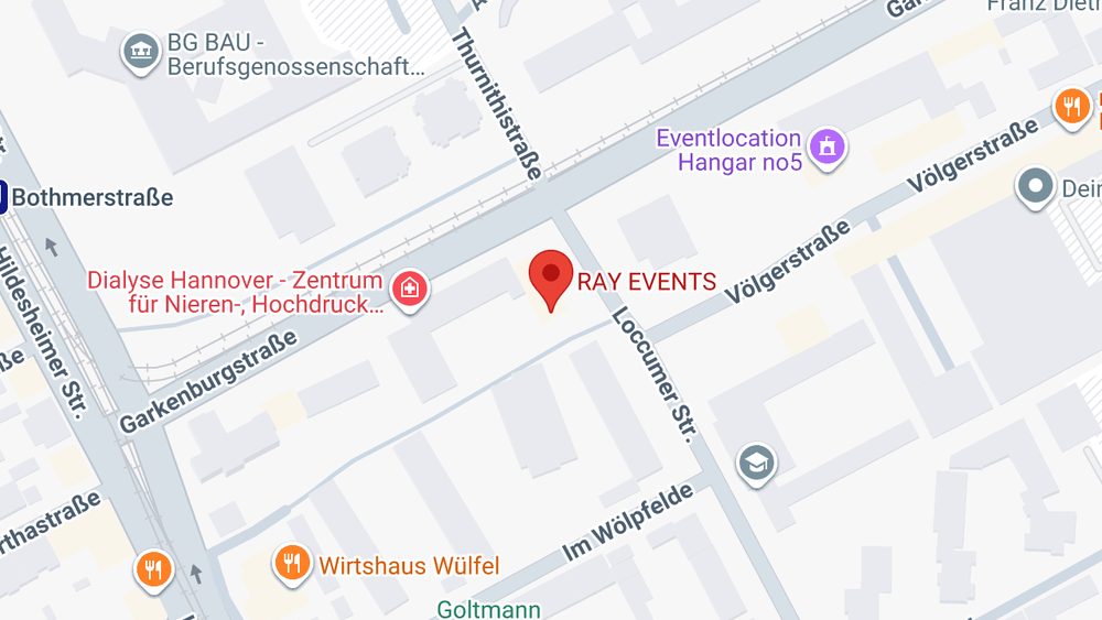 Karte: RAY EVENTS