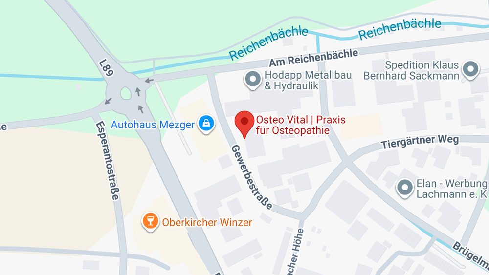 Karte: Osteo Vital | Praxis für Osteopathie